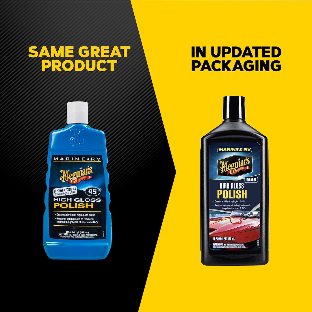 MEGUIARS WAX Meguiars Marine Wax (M5616) – Unit Size: 16 Ounce