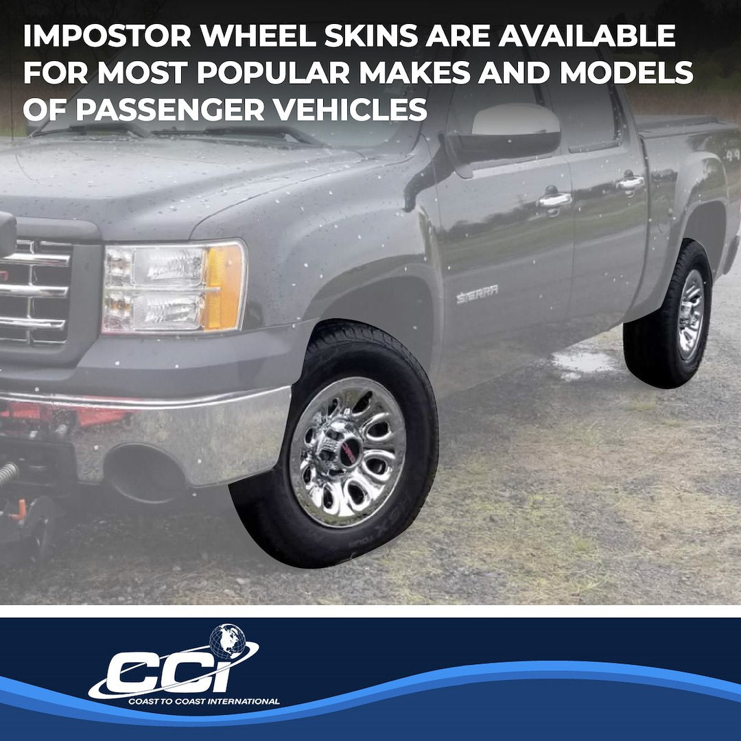 Coast To Coast IMP64X Chrome 17-Inch Eight-Hole Wheel Skins - image 6