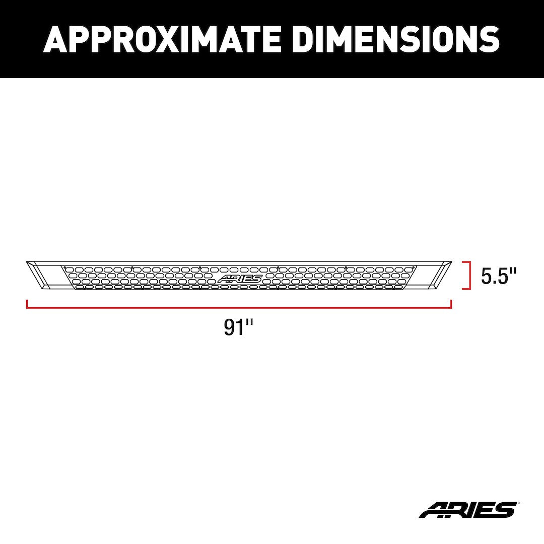 Aries AdvantEDGE ™ Running Board 2055991 - image 2