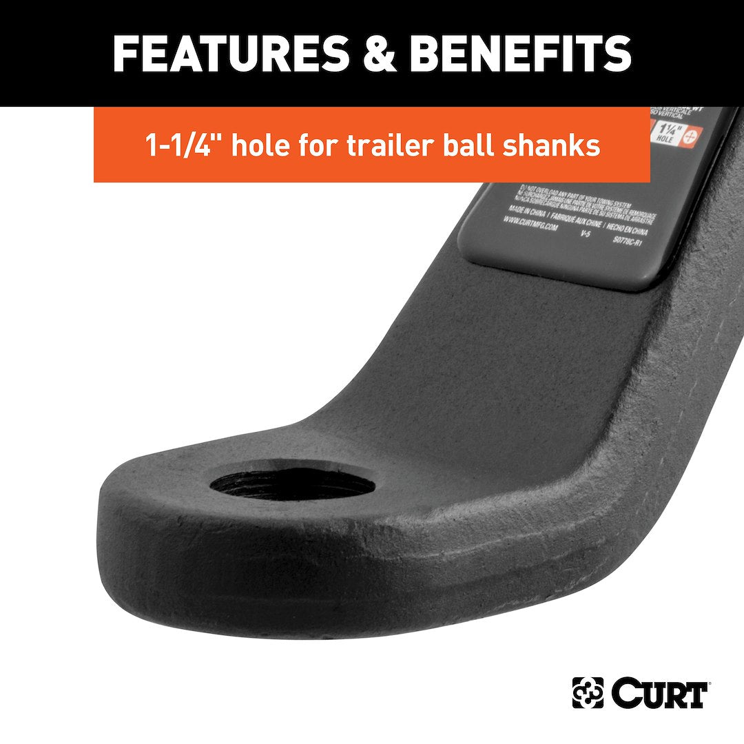 Curt 45456 Trailer Hitch Ball Mount - image 5
