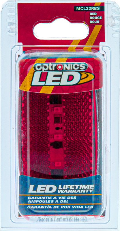 Optronics Mcl32 Series 4 Inch Length X 2 Inch Width LED (Mcl32rbs)
