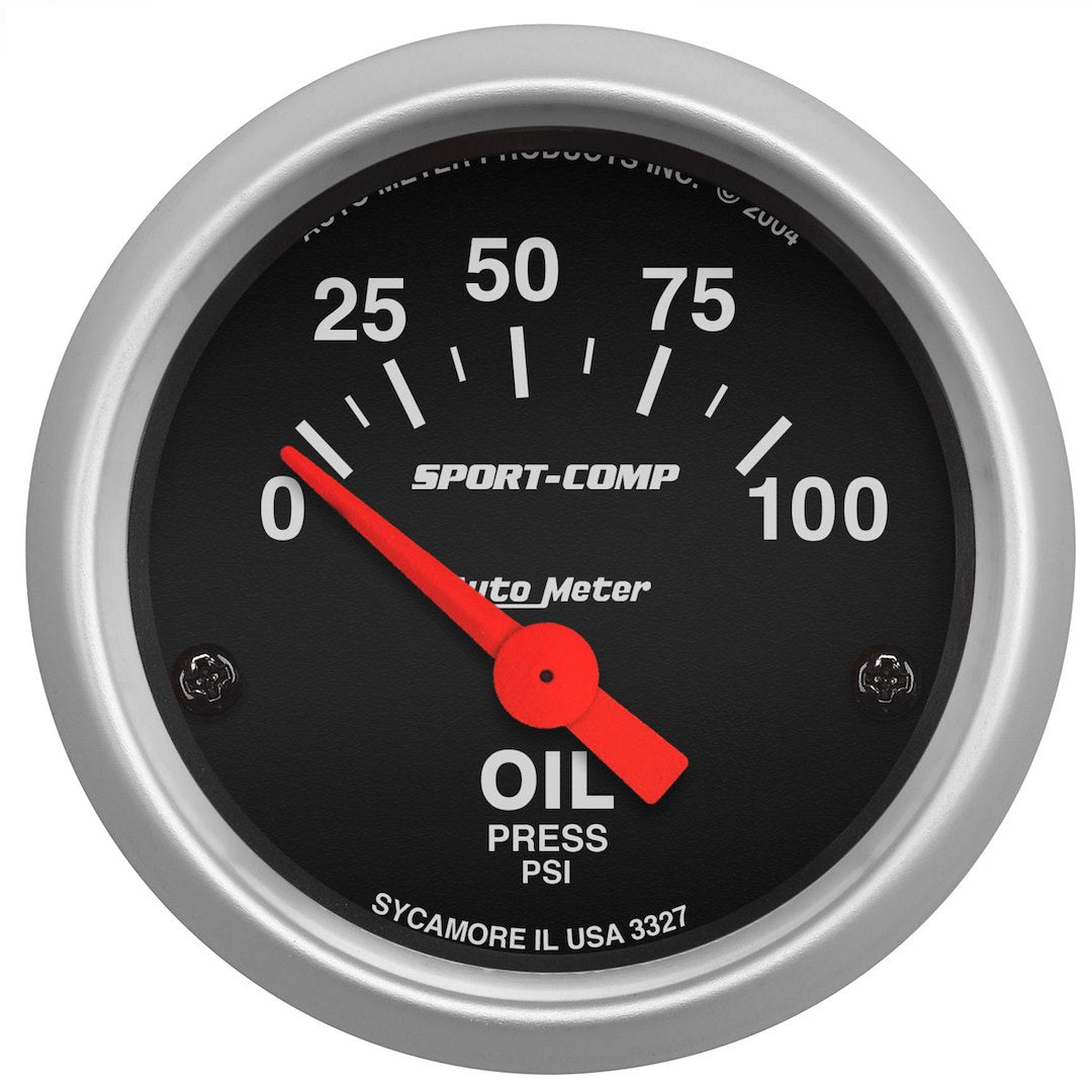 Autometer 3327 Gauge Oil Pressure - image 1