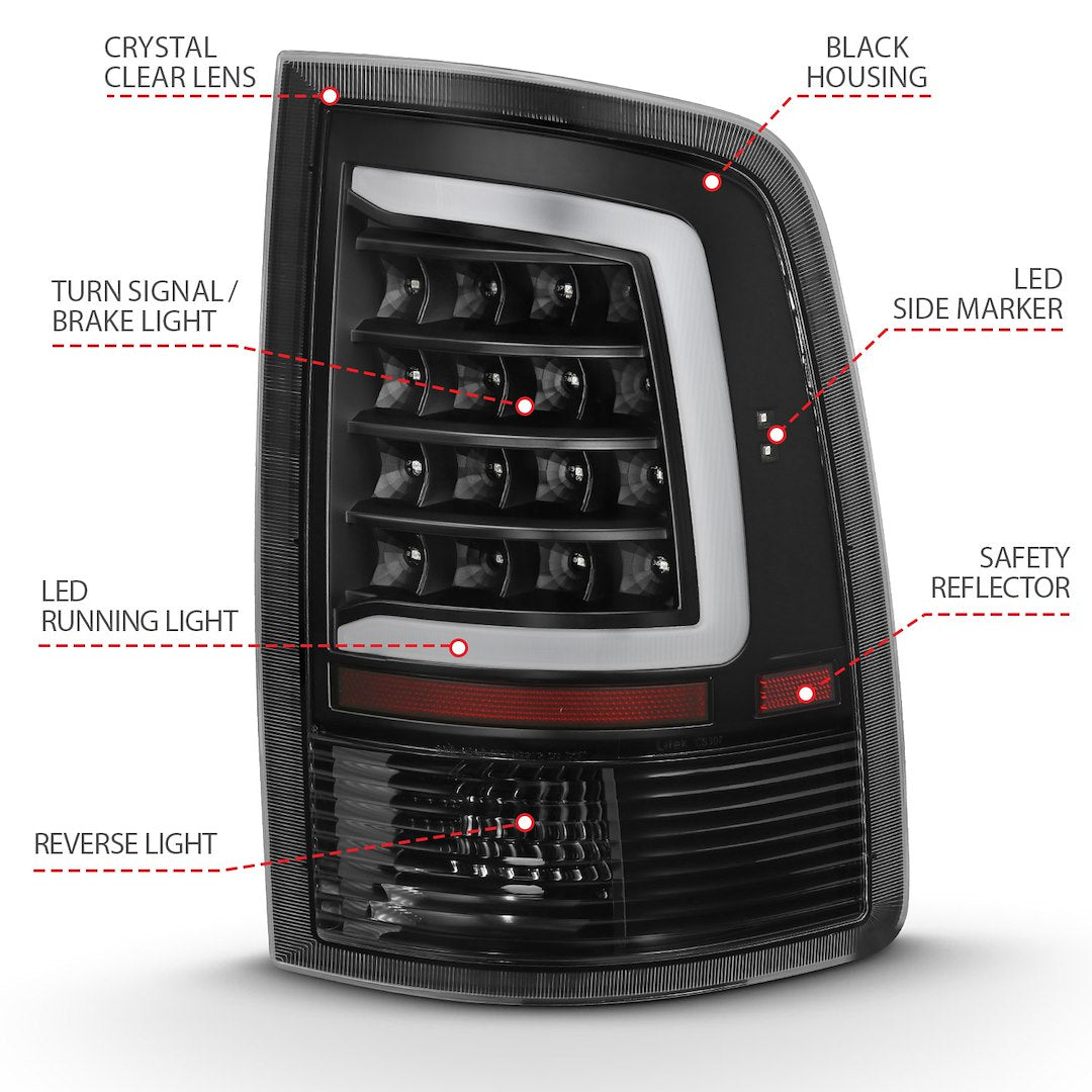 ANZO USA Uses OEM Sockets And Wiring OEM LED Tail Light Assembly 311318 - image 3