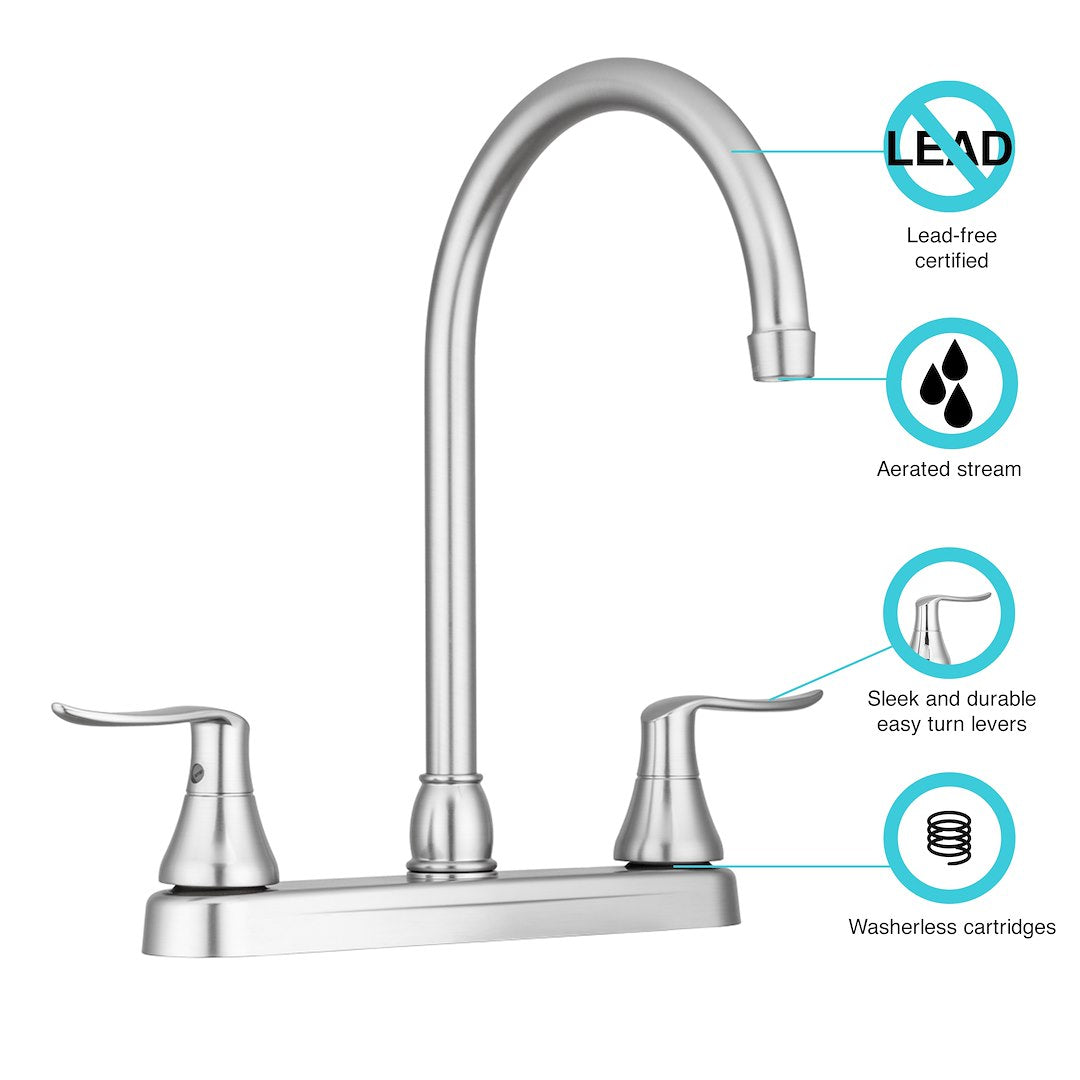 Dura Faucet Df-Pk330hlh-Sn Faucet - image 5