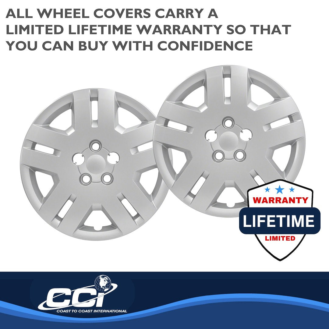 Coast To Coast 46817S Avenger Silver Split-Spoke Covers - image 4