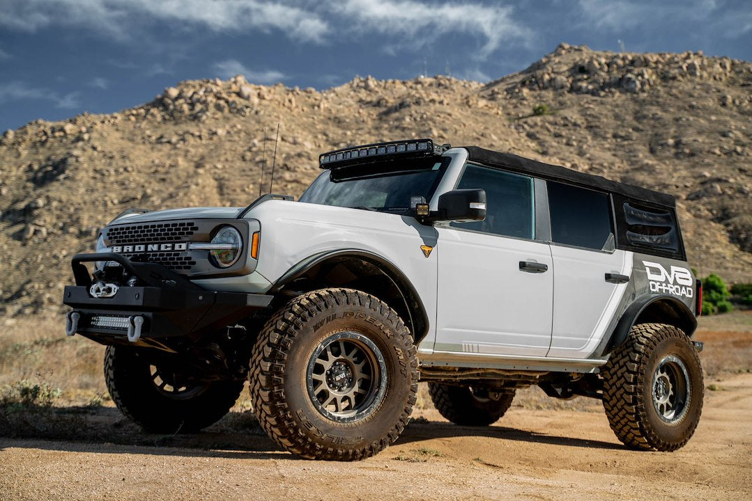 DV8 Offroad LBBR-08 Bronco Dual A-Pillar Light Bracket