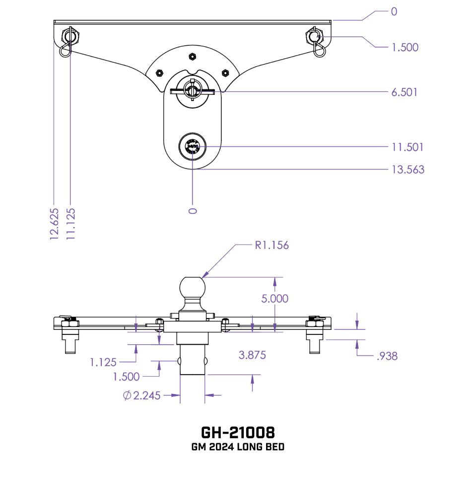Gen-Y Hitch Gh-21008 Gooseneck Trailer Hitch Ball - image 5