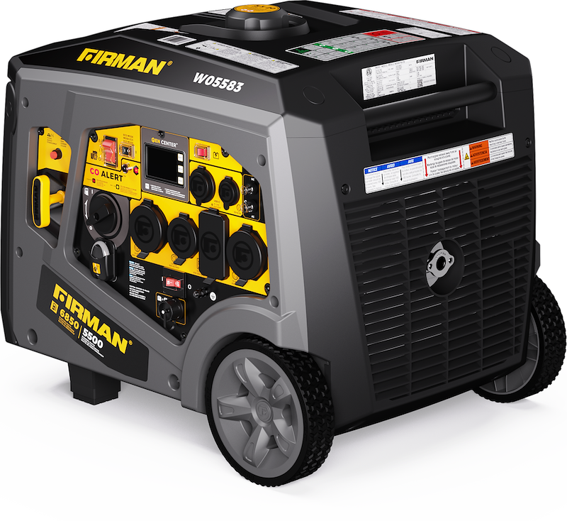 Firman W05583 6850W/5500W Portable Gas Generator with Remote Start