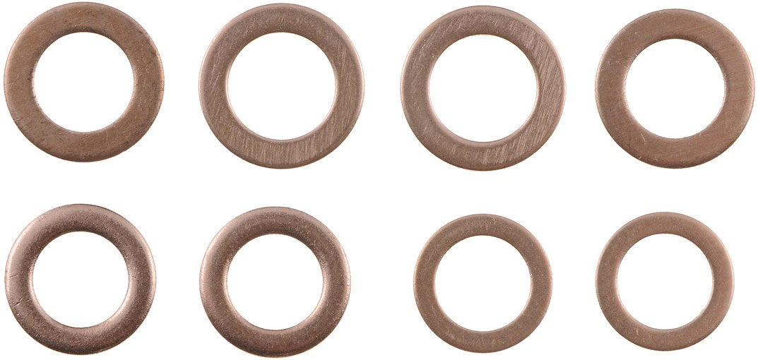Help! By Dorman 66250 0.44-Inch Copper Banjo Washers, Set of 8 - image 1