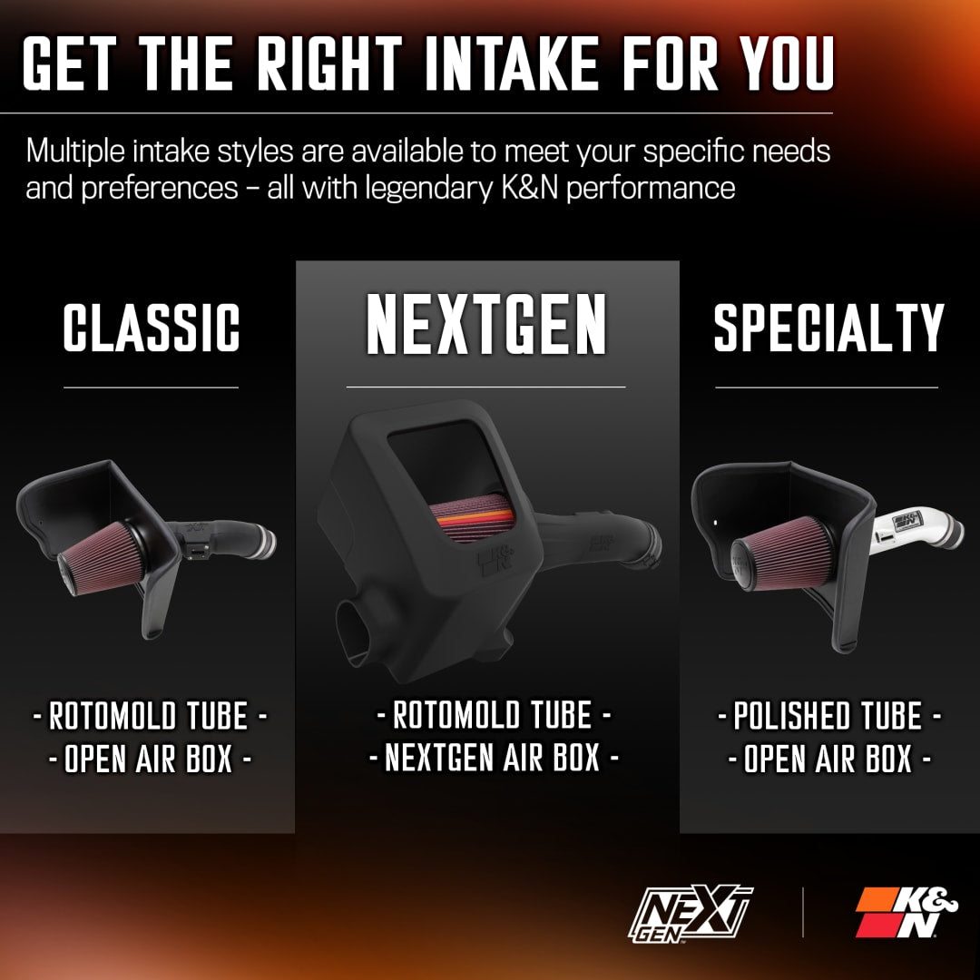 K&N 50-9036 NextGen Cold Air Intake