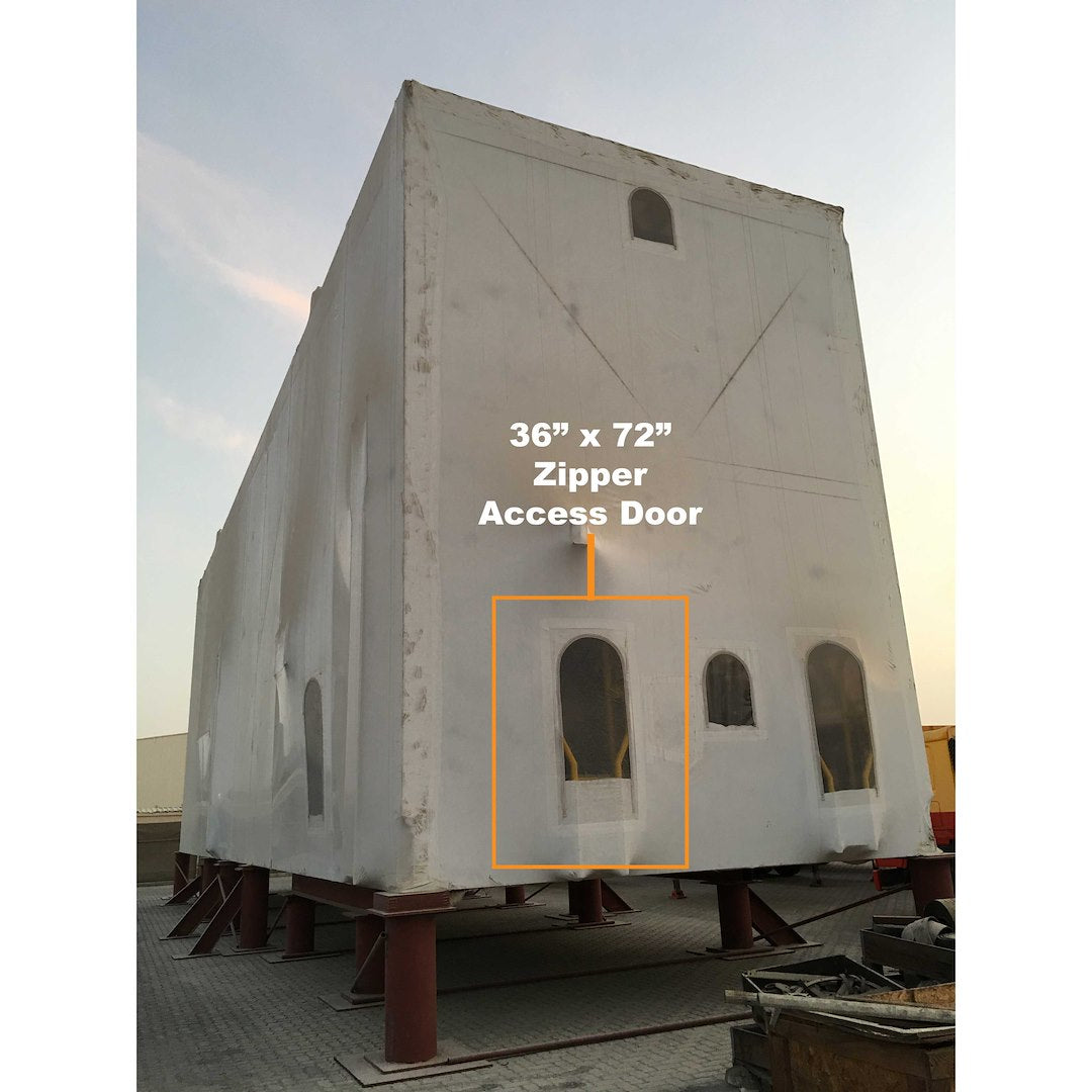 Dr Shrink Ds-72 Clear 36 x 72-Inch Zipper Access Door