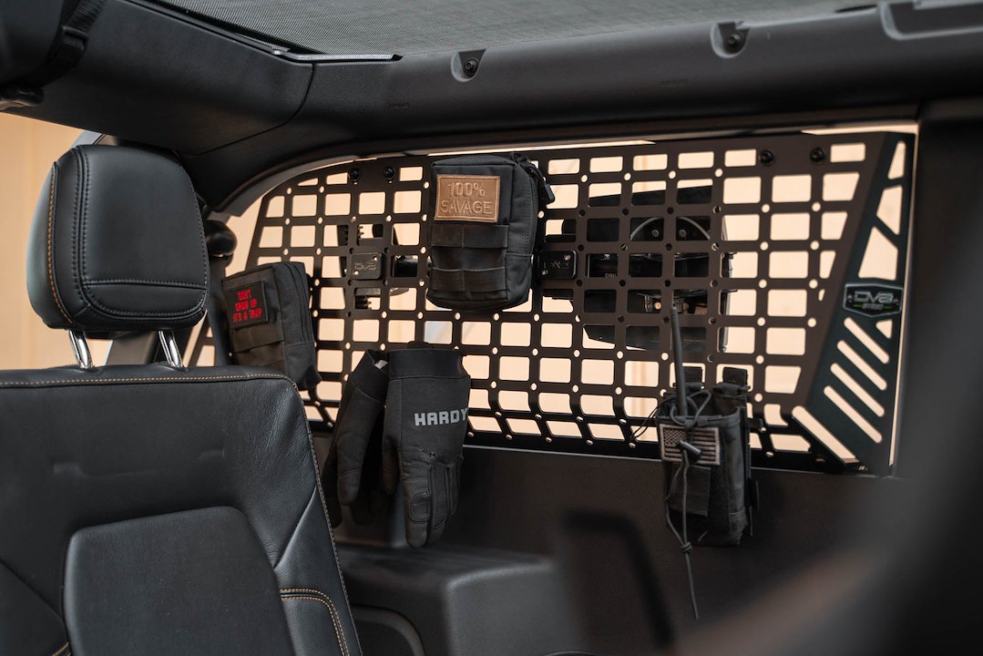 DV8 Offroad MPBR-12 Two-Door Bronco Rear MOLLE Panel
