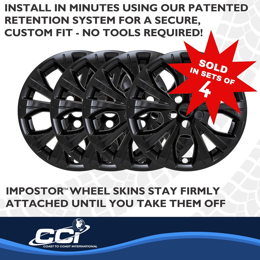 Coast To Coast IMP526BLK Escape Active Black Wheel Skins - image 6