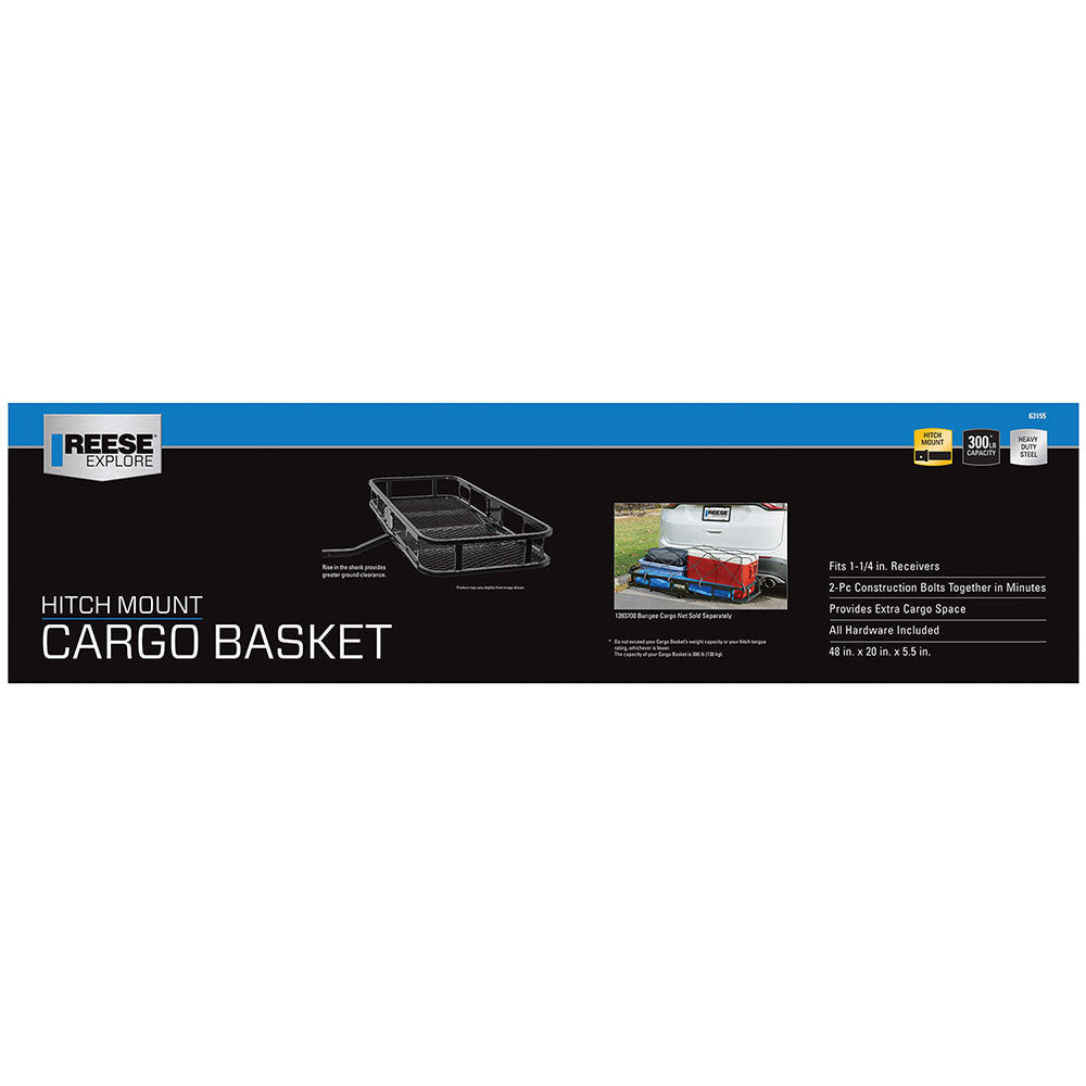 Reese 63155 Trailer Hitch Cargo Carrier - image 3