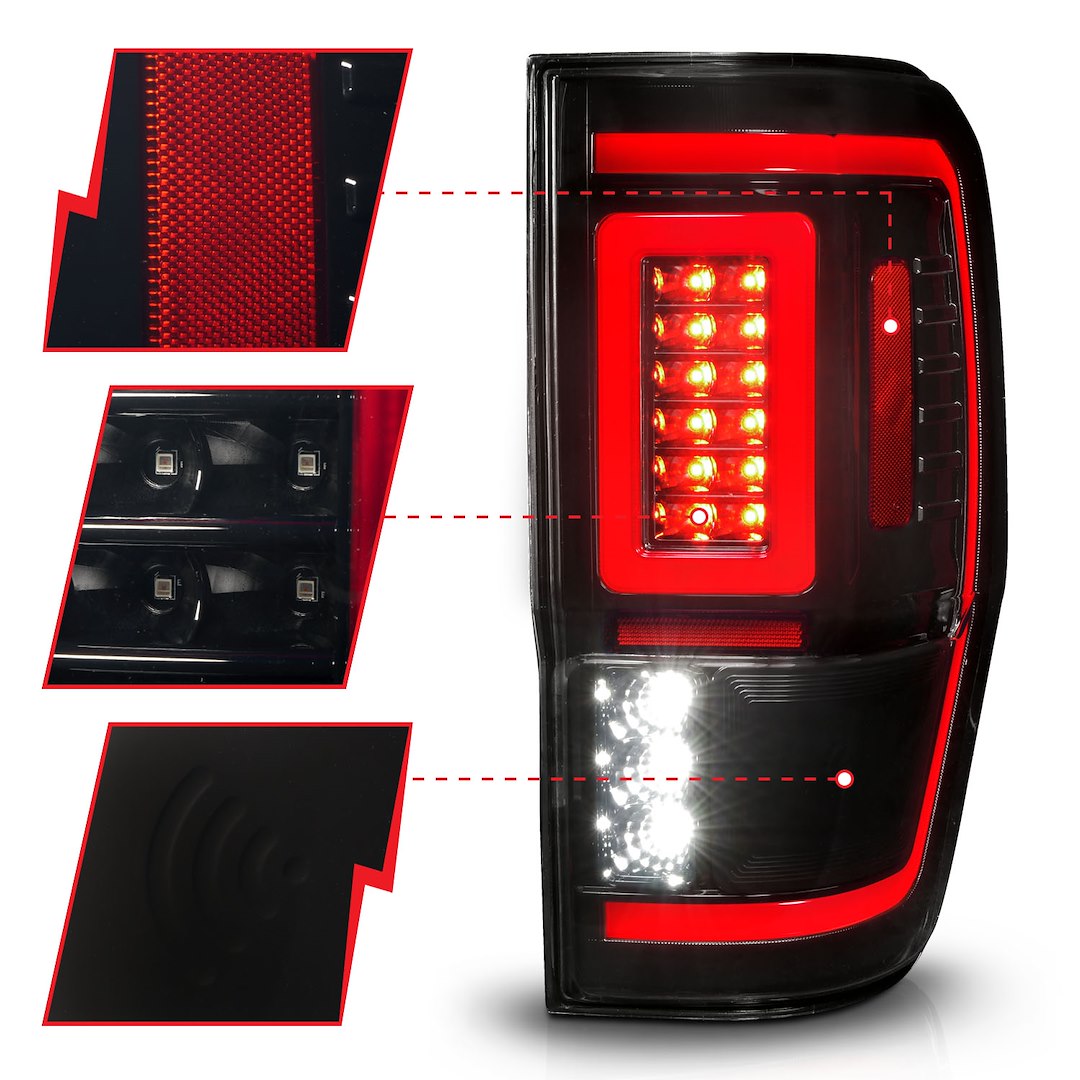 ANZO USA Uses OEM Sockets And Wiring OEM LED Tail Light Assembly 311447 - image 5