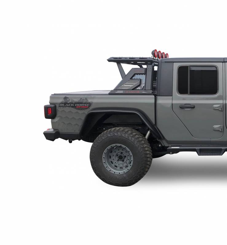 Black Horse Offroad AR2-09BA3-PLFR  Truck Bed Bar - image 6
