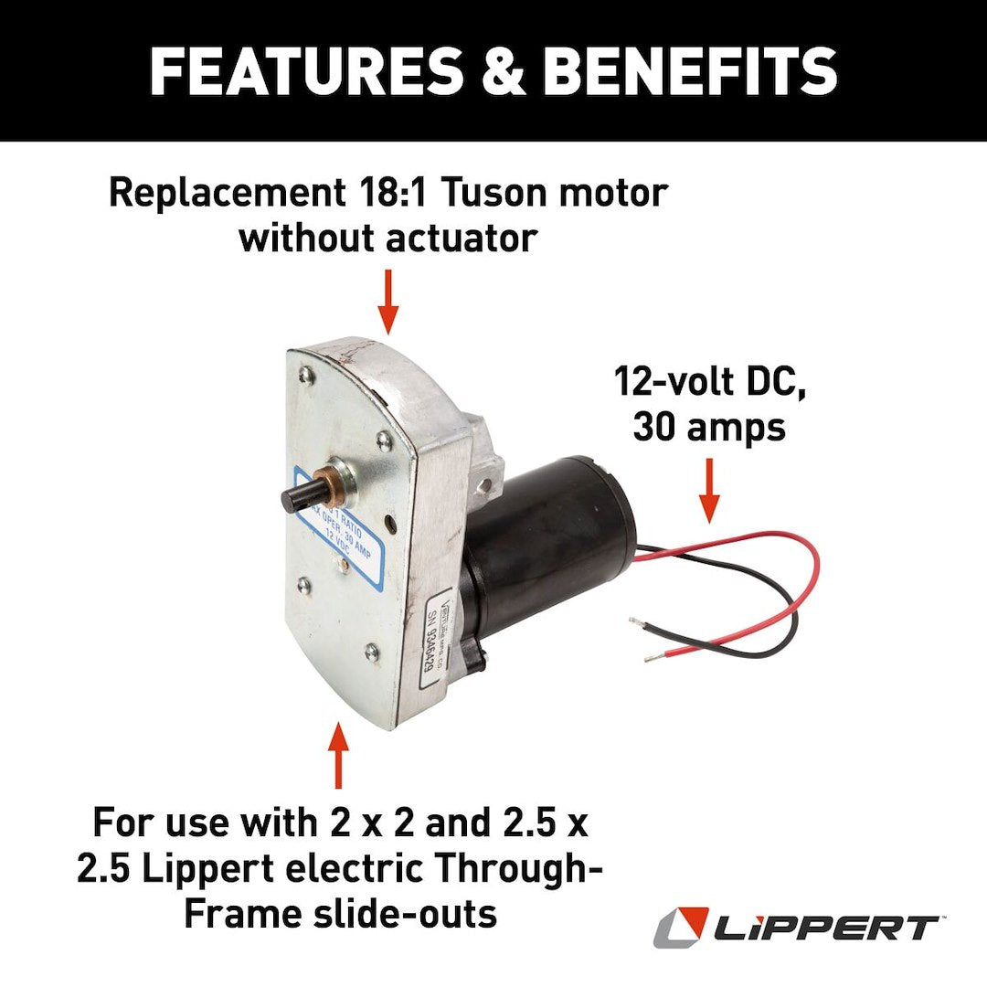 Lippert Components 132682 Slide Out Motor - image 7