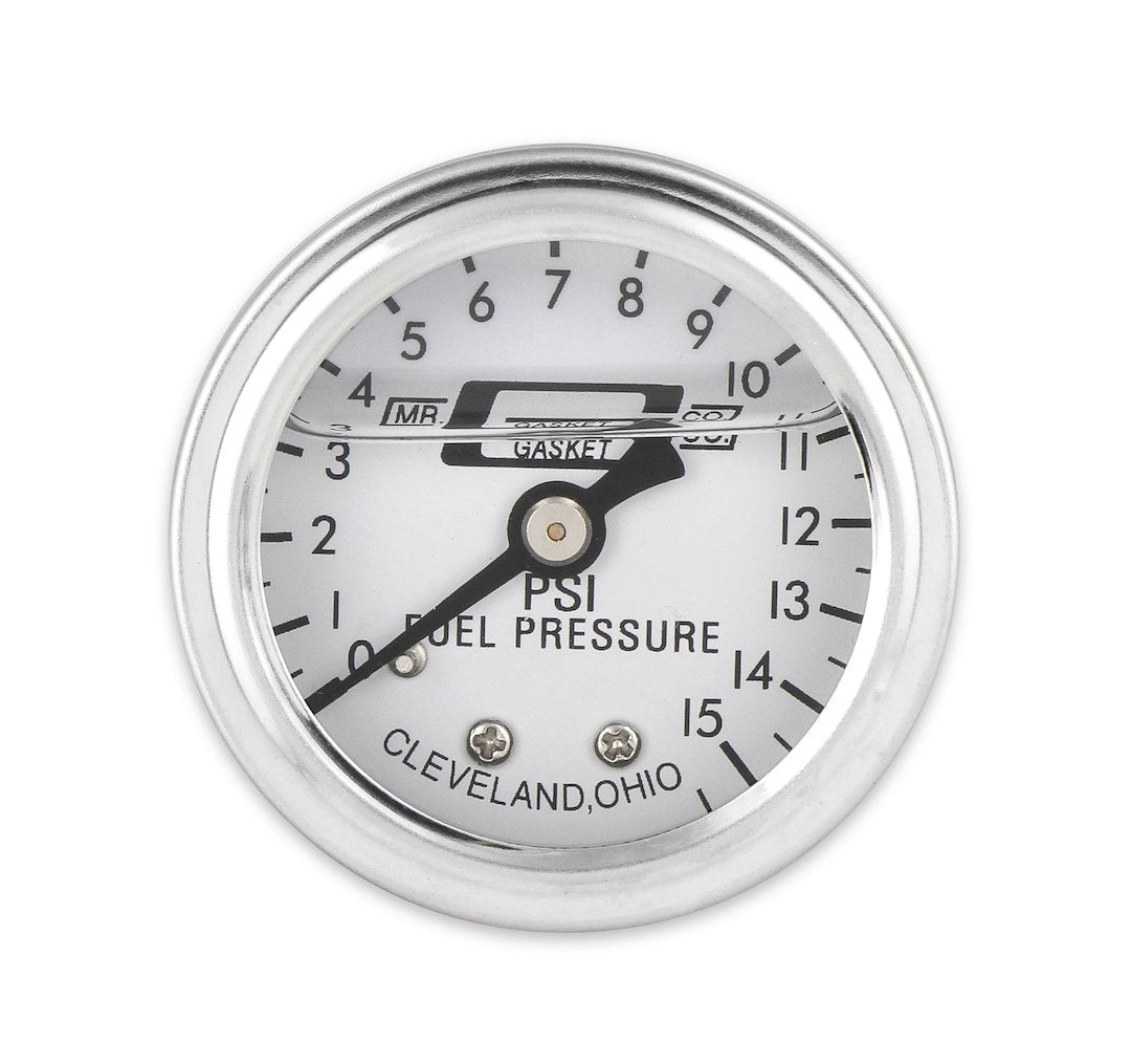 Mr. Gasket 1563 Liquid-Filled Fuel Pressure Gauge