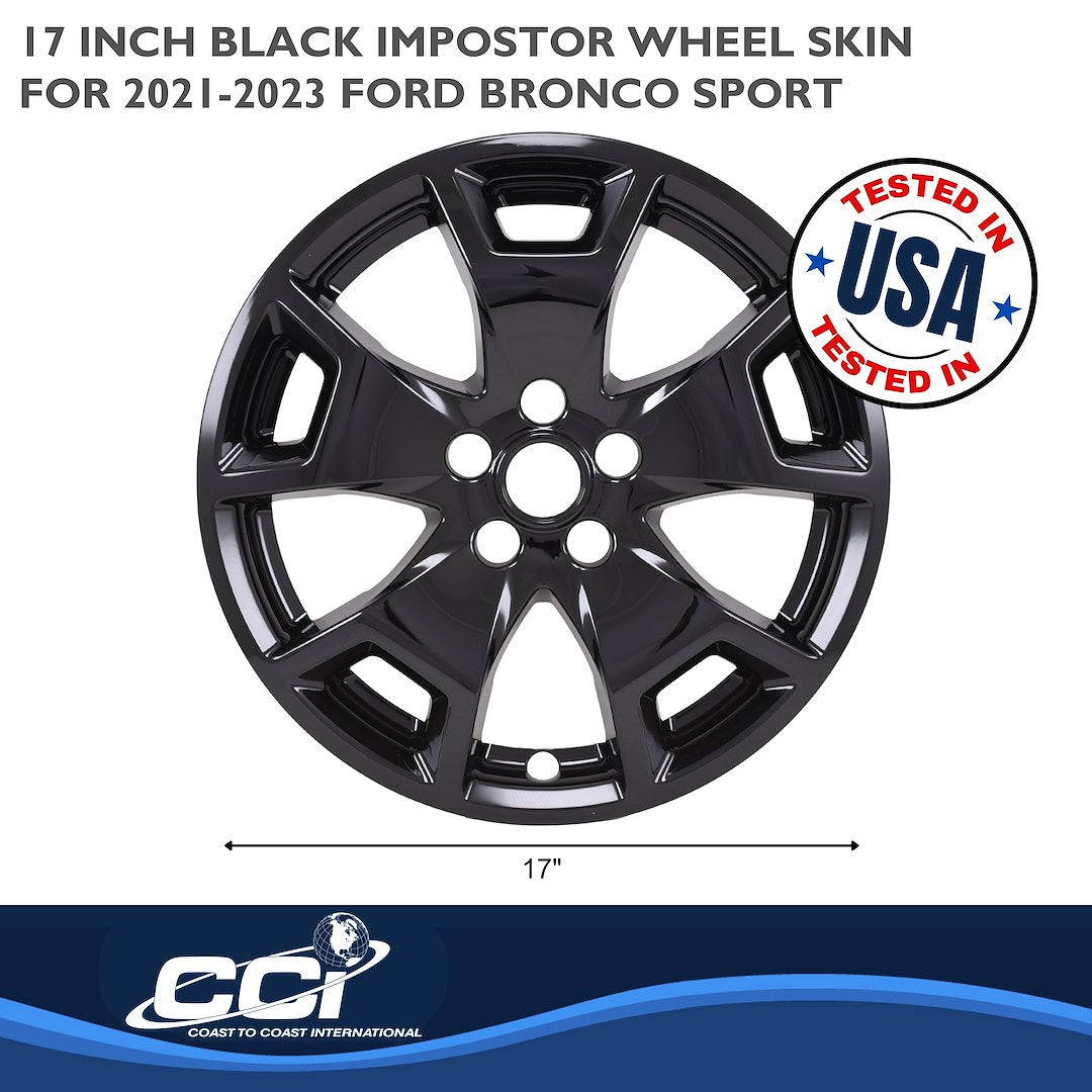Coast To Coast IMP476BLK Bronco Sport Black 17-Inch Skin - image 3