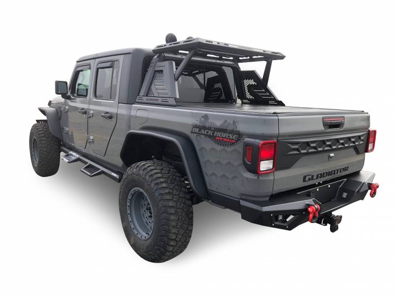 Black Horse Offroad AR2-09BA3-PLFB  Truck Bed Bar - image 9