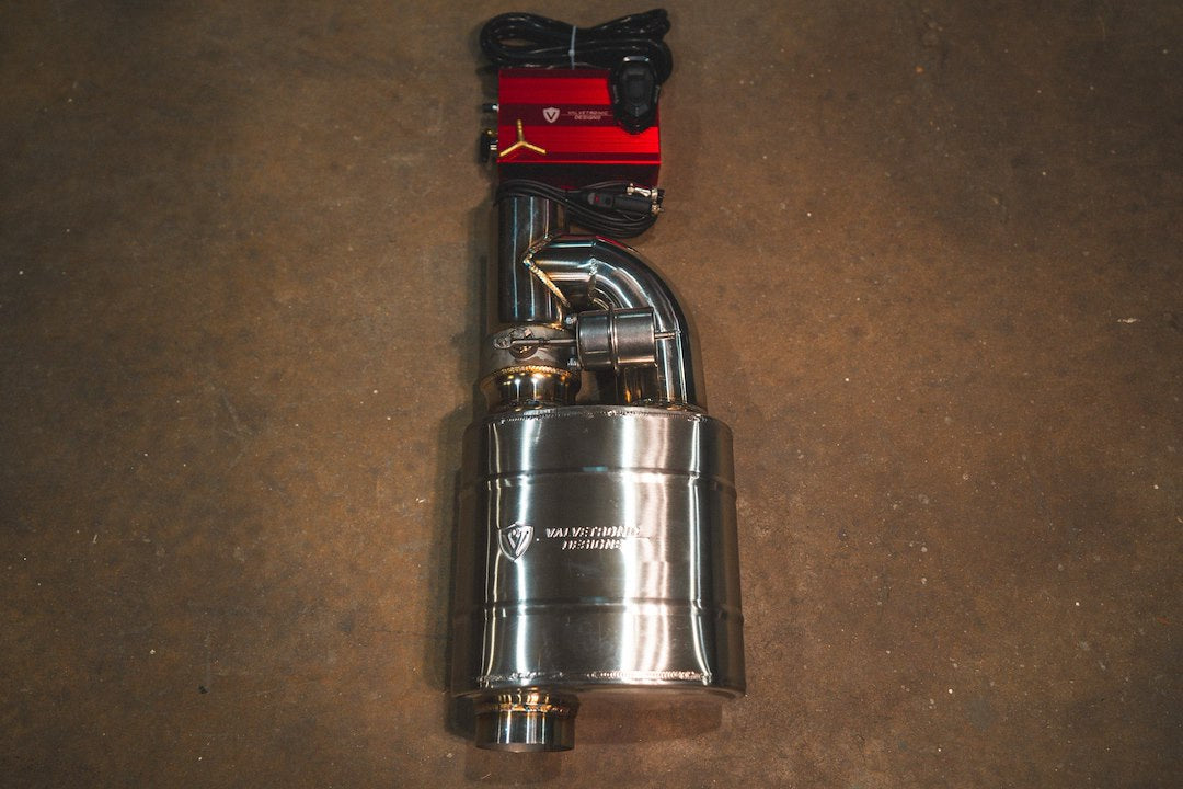 Valvetronic Design Uvm.76mm.X1 Exhaust Muffler - image 1