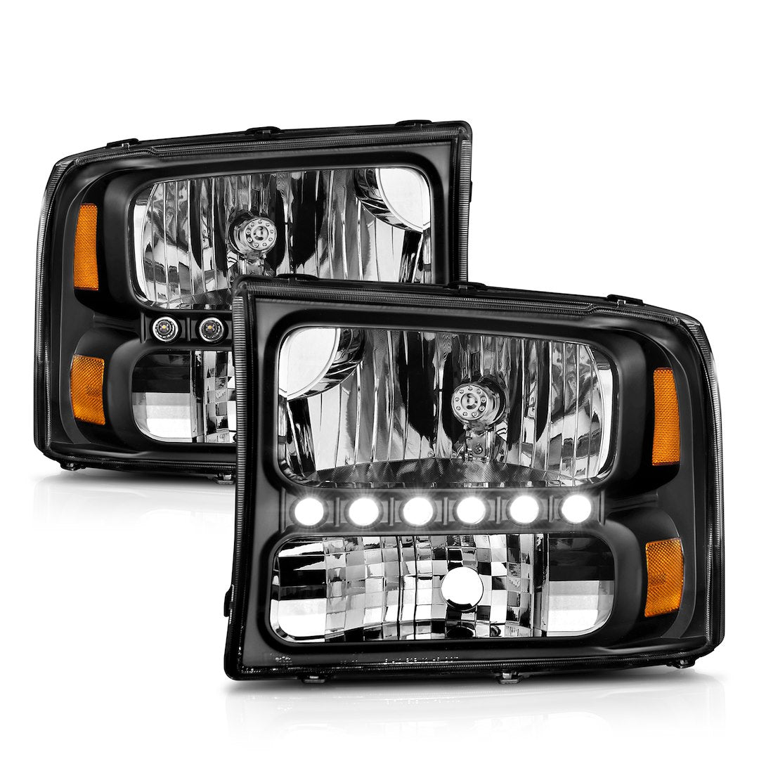 ANZO USA Crystal Clear Reflector Beam Halogen Sealed Beam Headlight Assembly 111106 - image 4