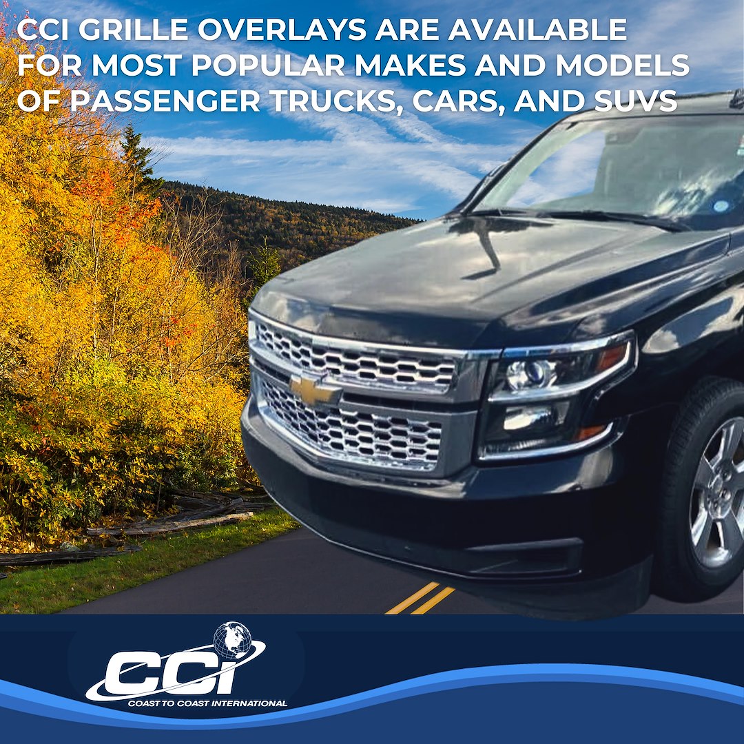 Coast To Coast GI127 Chrome Tahoe/Suburban Grille Overlay - image 5