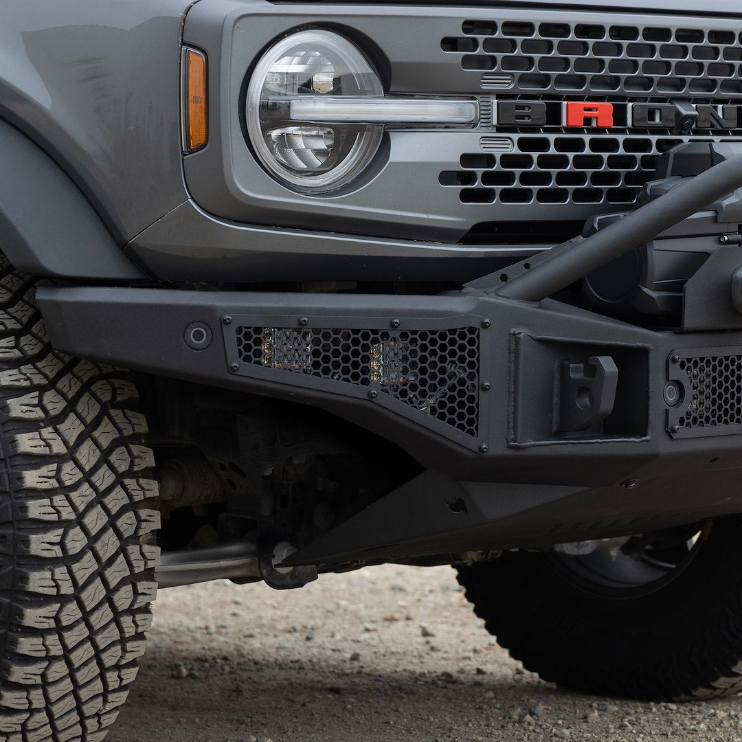 Go Rhino 331401T Rockline One-Piece Steel Bumper for Bronco