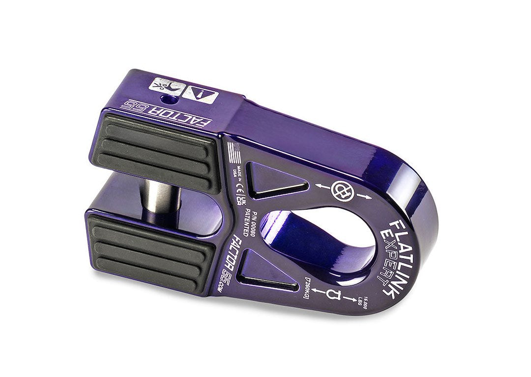 Factor 55 00080-15 Purple FlatLink E Shackle Mount