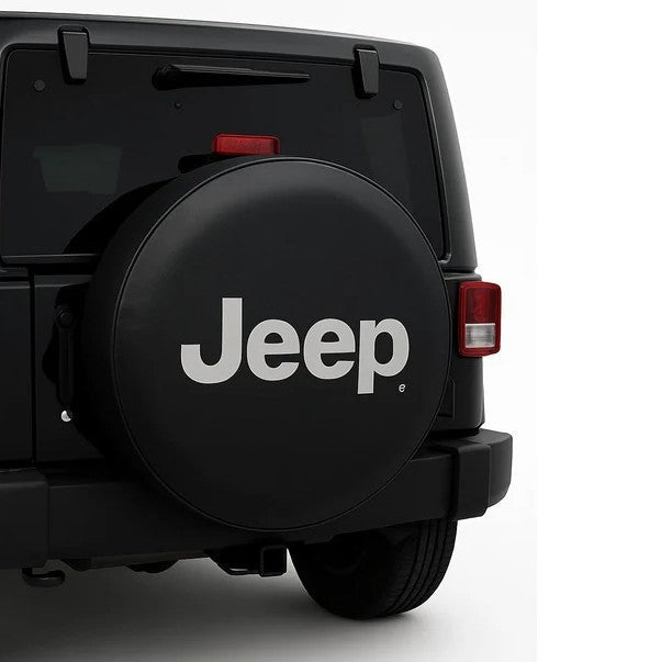 Covercraft STW1003BK Jeep Logo 31–33-1/2-Inch Tire Cover - image 1
