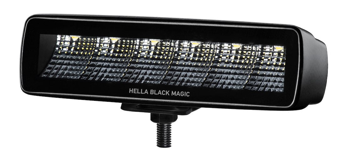 Hella 358176201 Black Magic 6-1/4-Inch LED Flood Light Bar
