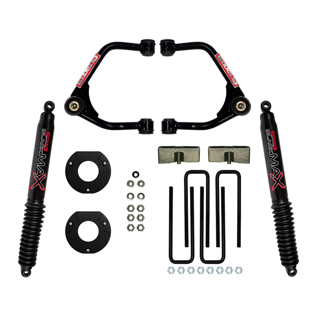 Skyjacker C19350MPB Black Max Upper Control Arm Lift Kit