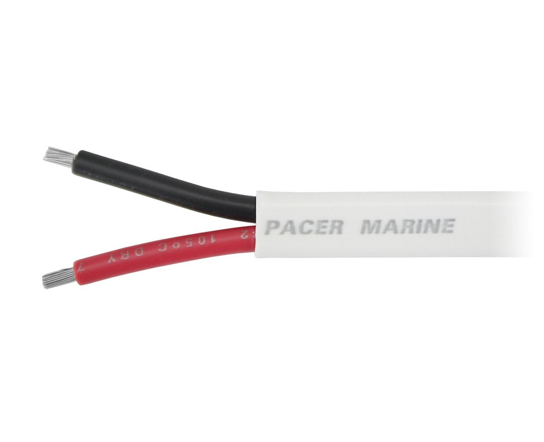 Pacer Marine W14/2dc-100 Flexible Duplex Boat Cable