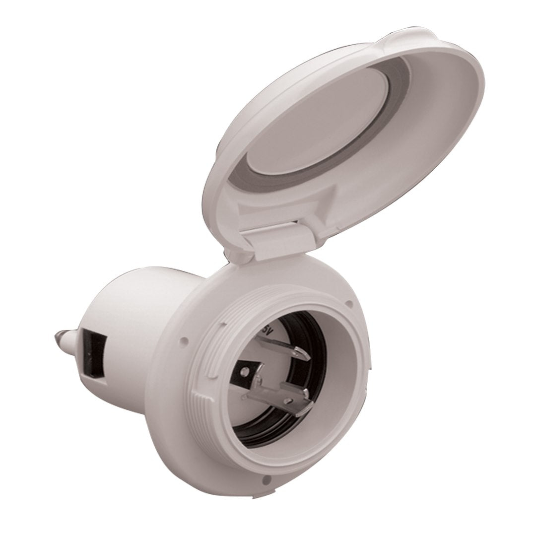 Marinco 304el-Brv Power Inlet Port - image 2