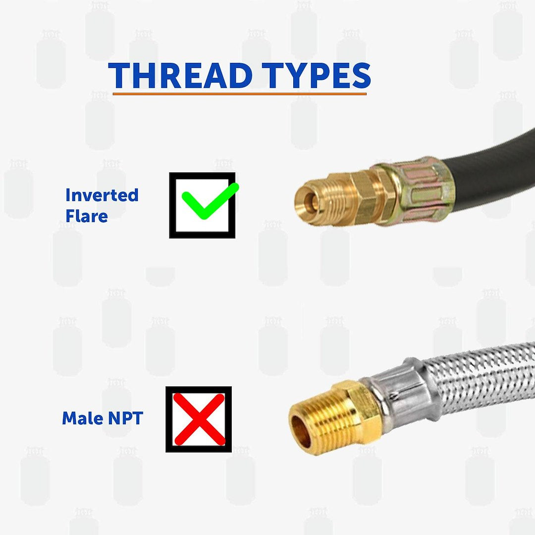 Flame King E18inpt Propane Hose - image 4