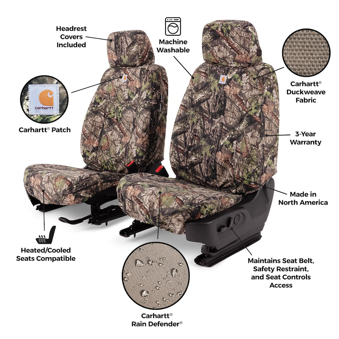 Covercraft SC8526CAMB Carhartt Mossy Oak Water-Repellent Bench Cover - image 2