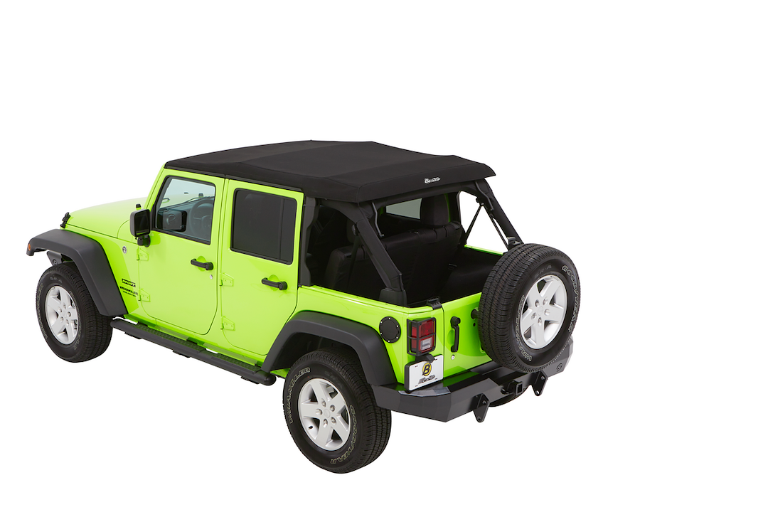 Bestop Trektop™ Glide Soft Top Black Diamond 54923-35 - image 2