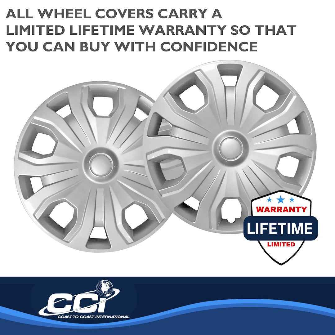 Coast To Coast 54316S Transit Silver Split-Spoke Covers