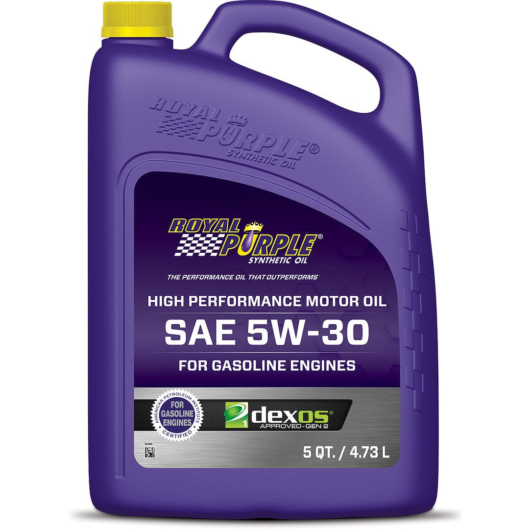 Royal Purple 51530 RP Series Synthetic 5W-30 Oil, 5 Qt