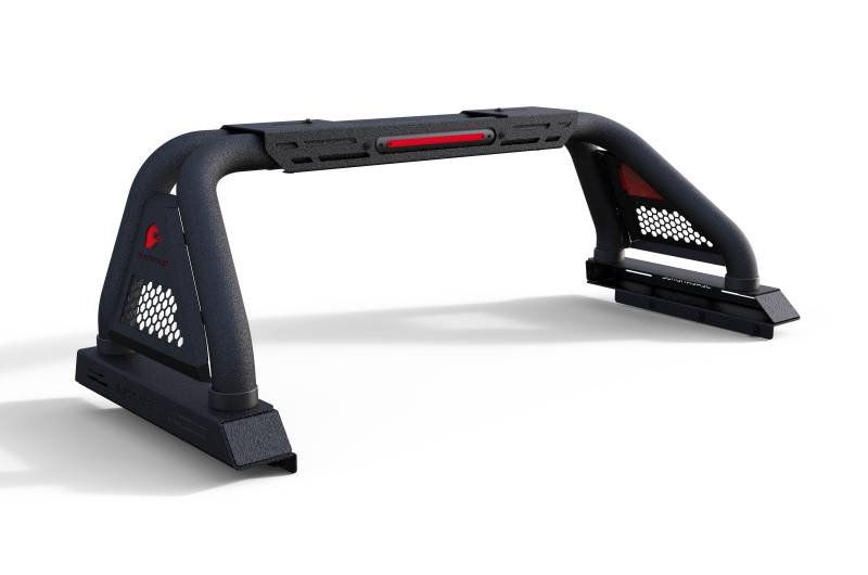Black Horse Offroad RB07MT Tubular Powder Coated Steel Truck Bed Bar - image 2
