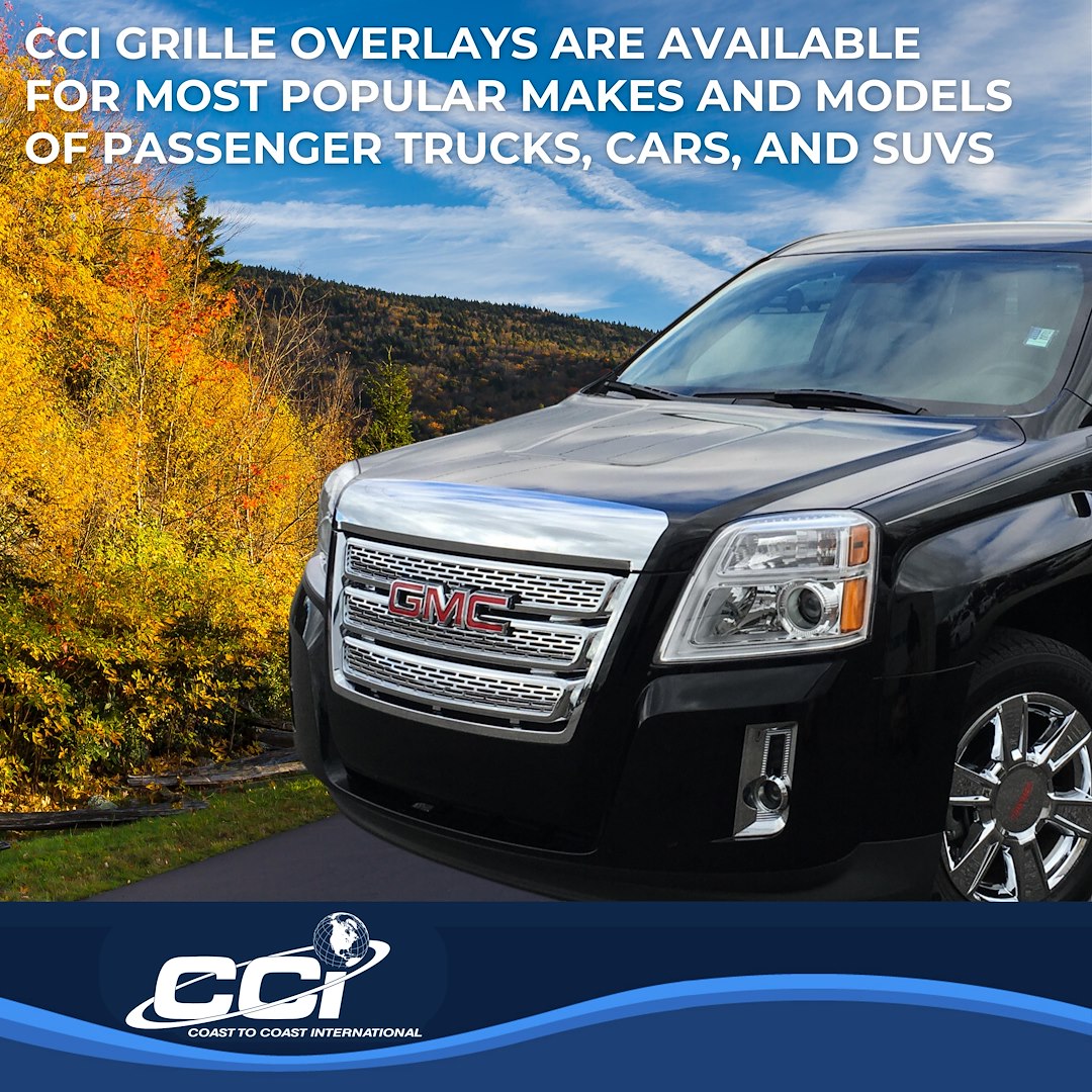 Coast To Coast GI87 Terrain Chrome Mesh Grille Overlay - image 5