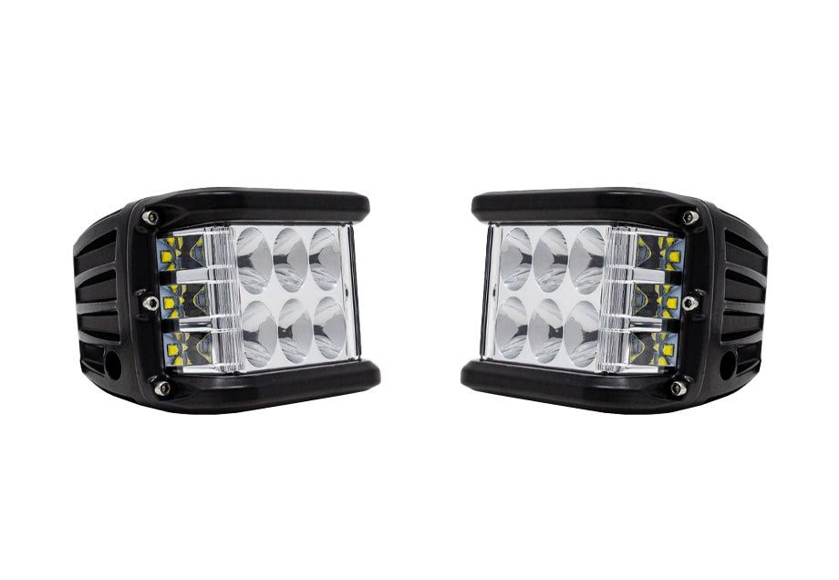 Cali Raised LED CR2860 White 27W Tacoma Ditch Spot Lights - image 1