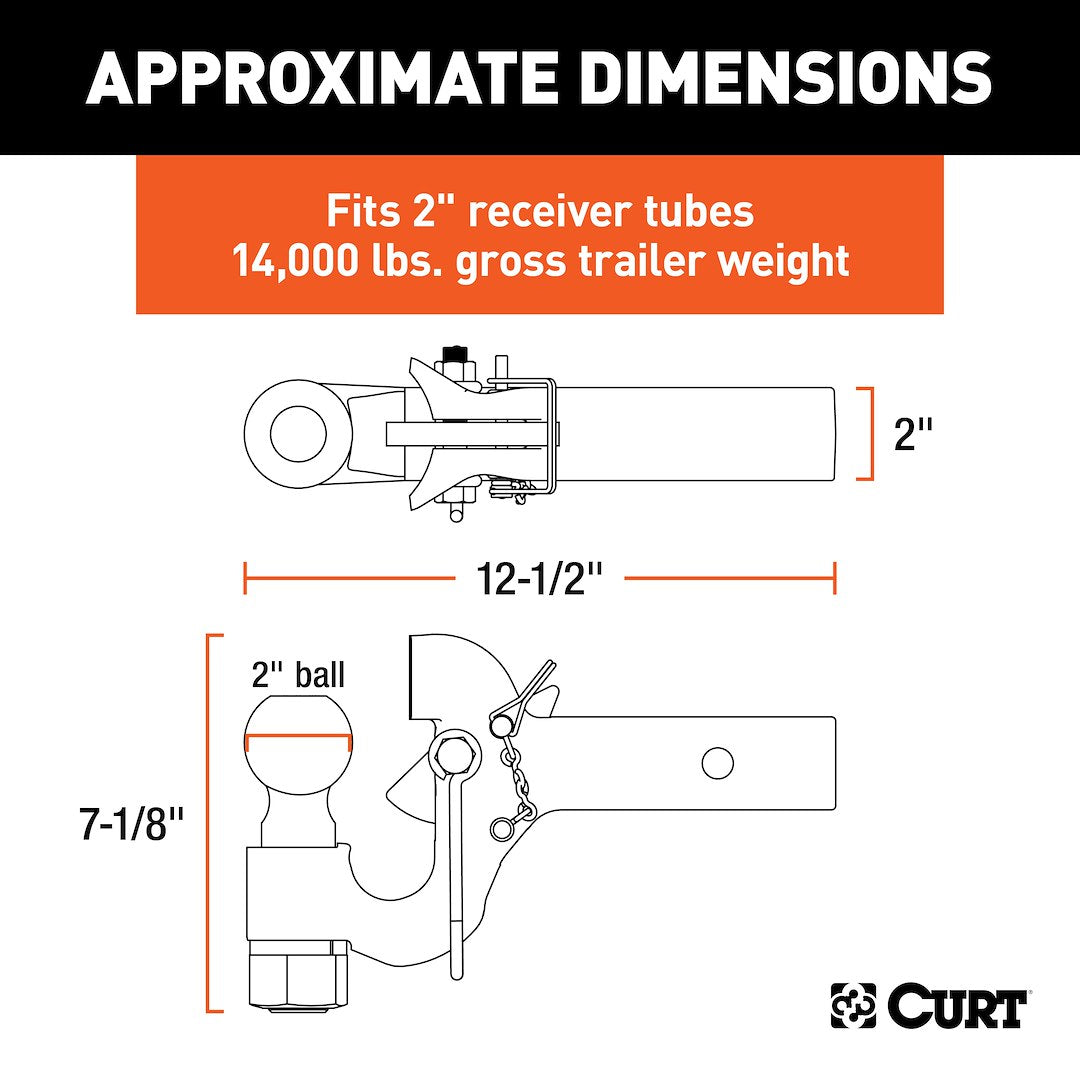 Curt 48407 Pintle Hook - image 2