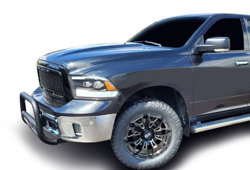 Black Horse Offroad MBT-MR1312 Bull Bar Black Textured 2-1/2 Inch No with skid plate - image 7