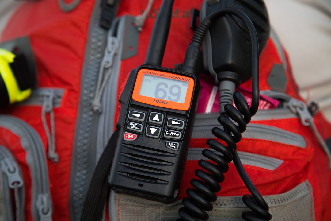 Standard Horizon HX40 Compact VHF Radio with FM Receiver