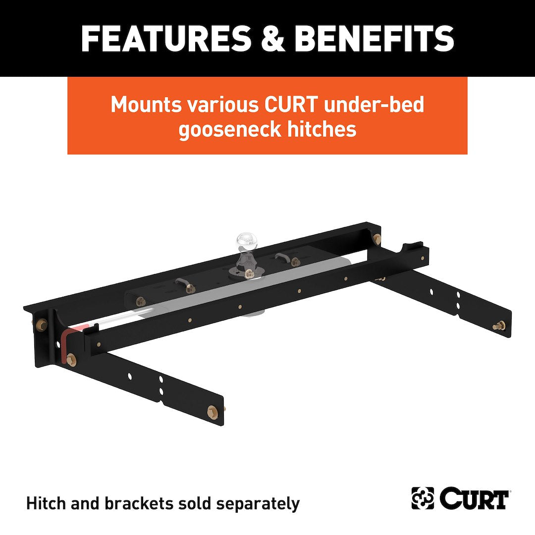 Curt 60631 Gooseneck Trailer Hitch Rail - image 3
