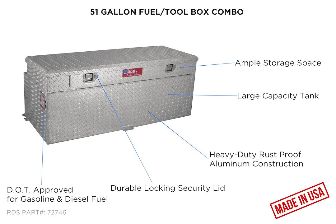 Rds Tanks 72746 Auxiliary Fuel Tank - image 3