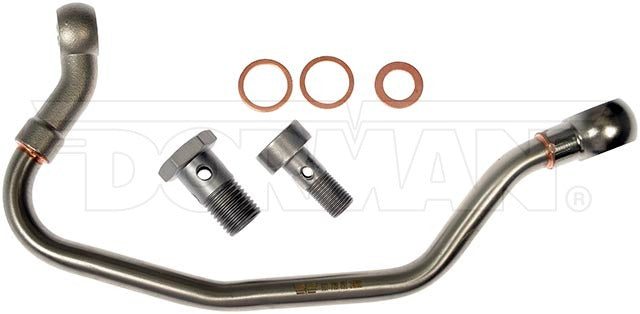 Dorman 667709 8-Inch Steel Turbo Oil Feed Line - image 3