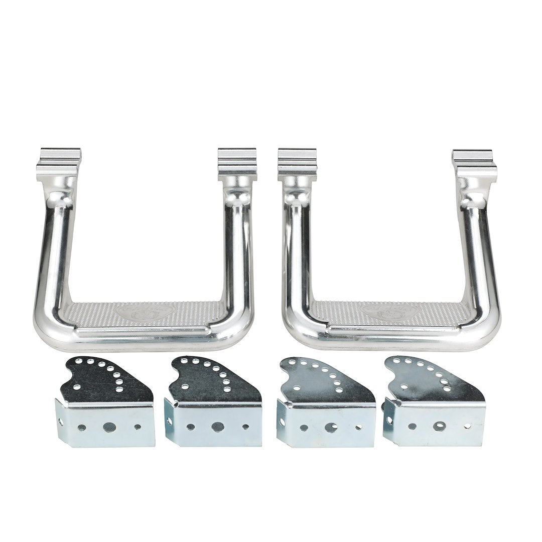 Carr 105772 Hoop II Polished Steps for 2009 Dodge 1500 - image 3