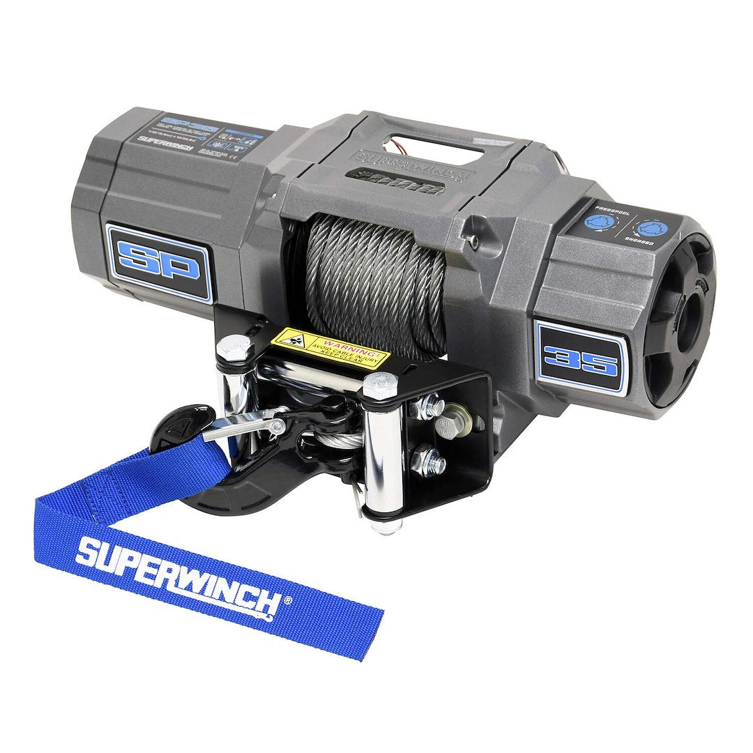 Superwinch 1135240 SP35 3,500-lb 12V Planetary Winch